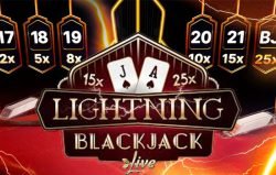 Lightning blackjack